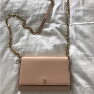 Tory Burch blush pink crossbody